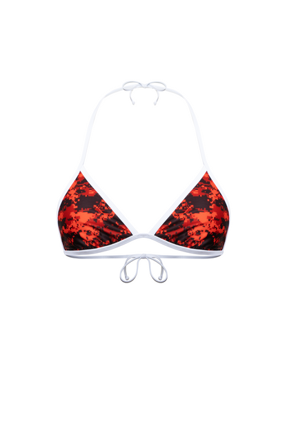 RED URBAN BIKINI TOP